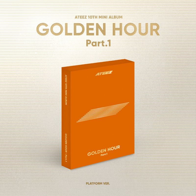 ATEEZ10thMiniAlbum GOLDENHOUR Part.1 Platfomver