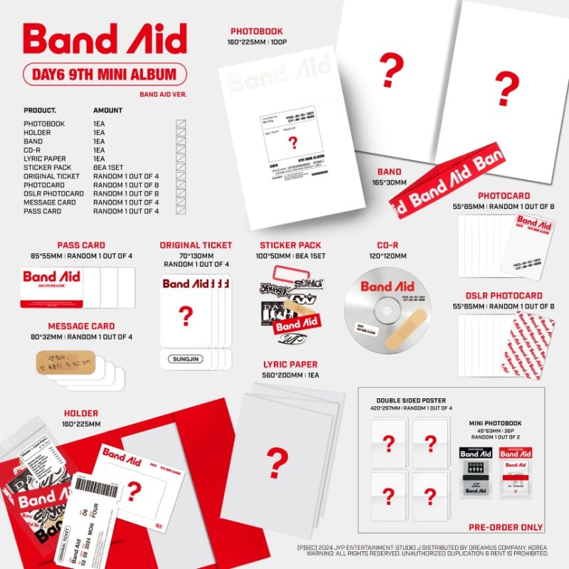 DAY6 BandAid BandAidVer