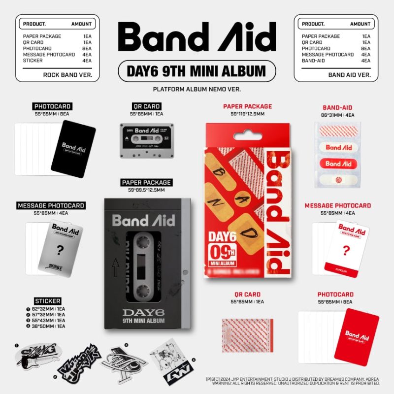 DAY6 BandAid platformver ps