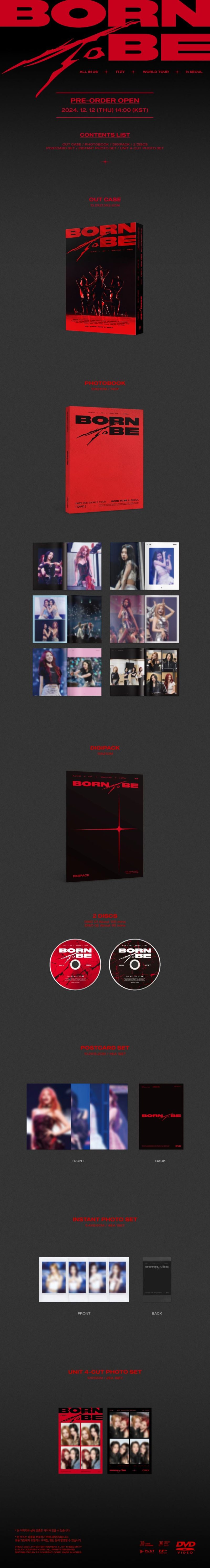 DVD ITZY BORNTOBE ps