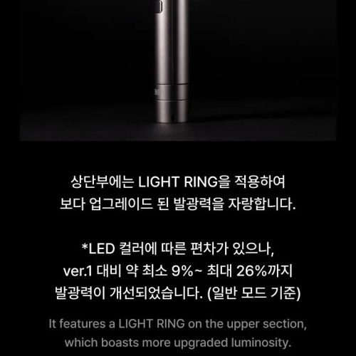 Enhypen Official Light Stick Ver. 2 Info Strip 1