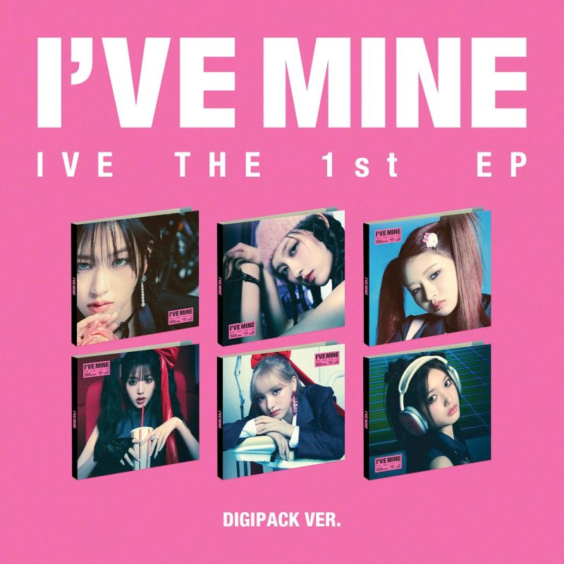 IVETHE1stEP IVEMINE DIGIPACK COVER