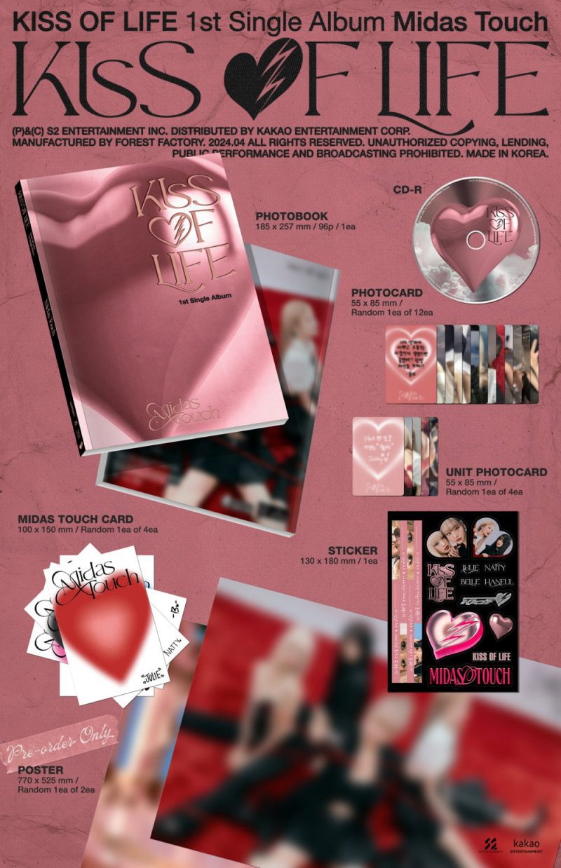 KISSOFLIFE1STSINGLE PhotobookVer. PACKSHOT