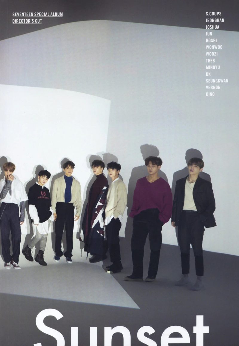 SEVENTEEN Director 27s Cut Sunset ver. cover art