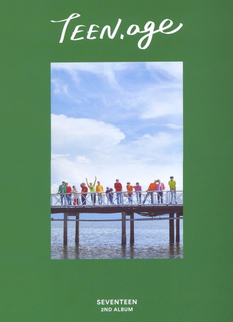 SEVENTEEN Teen 2C Age Green ver cover art