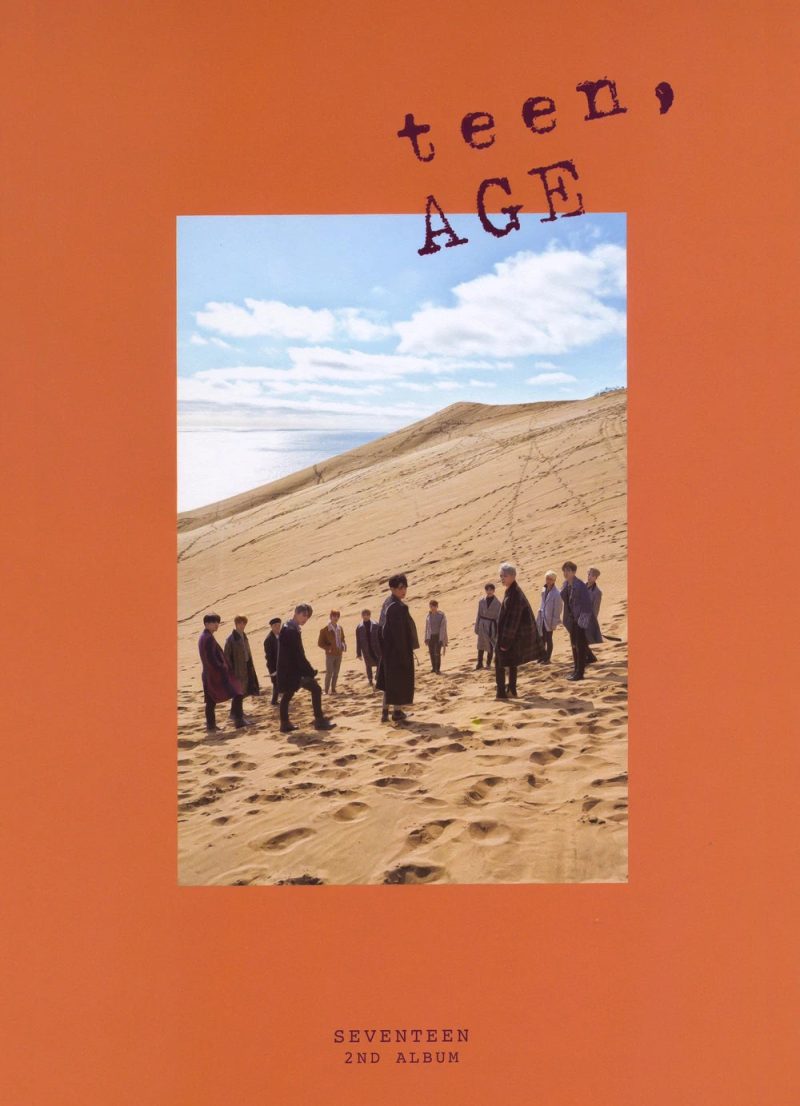 SEVENTEEN Teen 2C Age Orange ver cover art