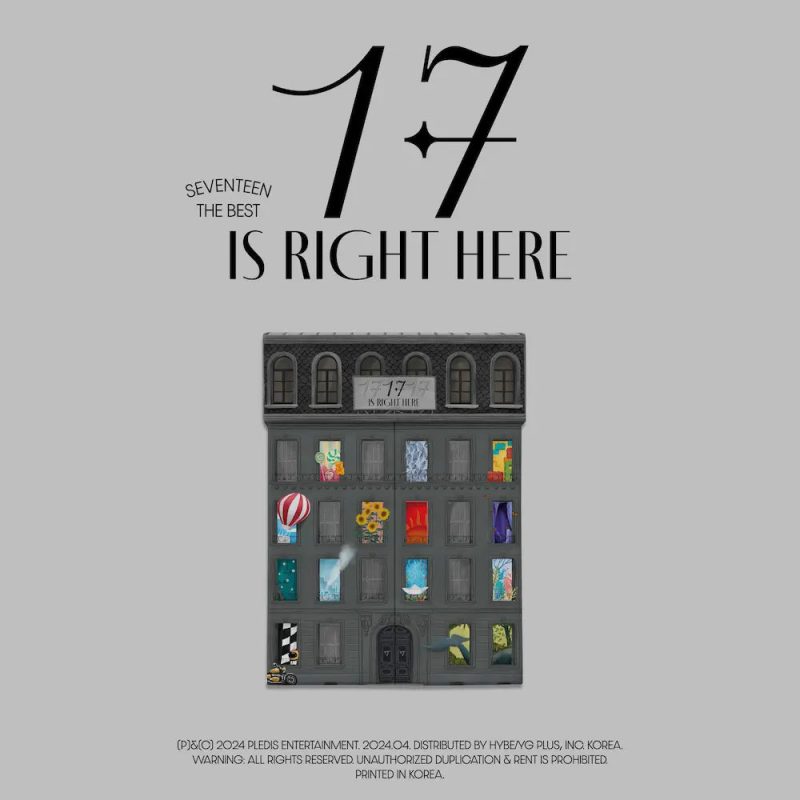 SeventeenBestAlbum 17ISRIGHTHEREHereVer