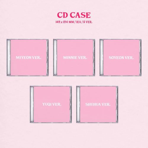 gidle gi dle i feel 6th mini album jewel version kyou 2