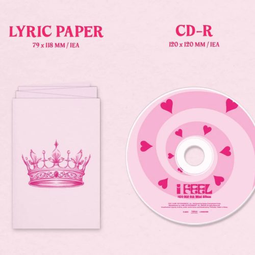 gidle gi dle i feel 6th mini album jewel version kyou 4