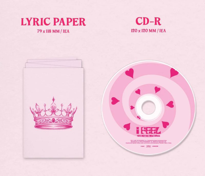 gidle gi dle i feel 6th mini album jewel version kyou 4