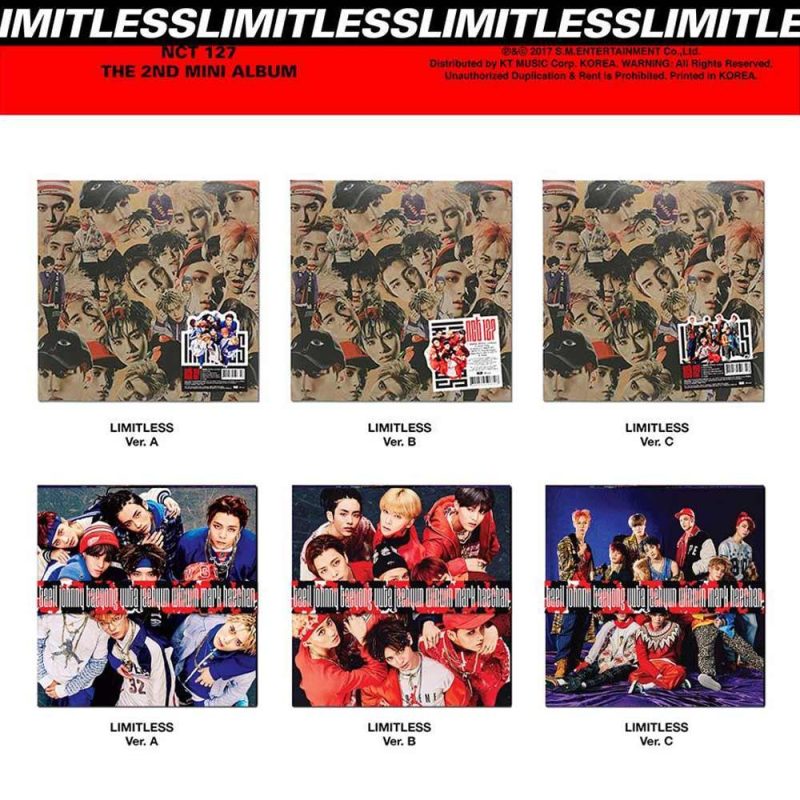 nct 127 2nd mini album nct127 limitless 662303