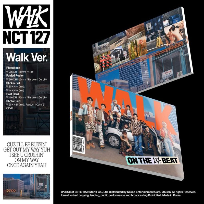 nct 127 walk album details walk ver v0 d462jc6aupad1