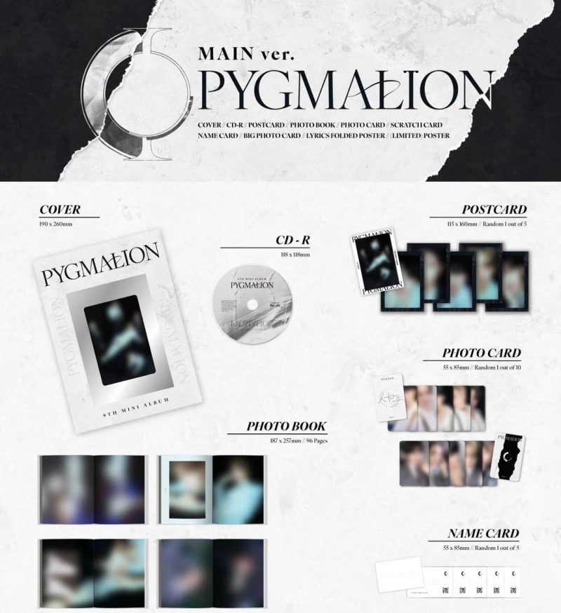 oneus pygmalion 9th mini album main version kyou 1